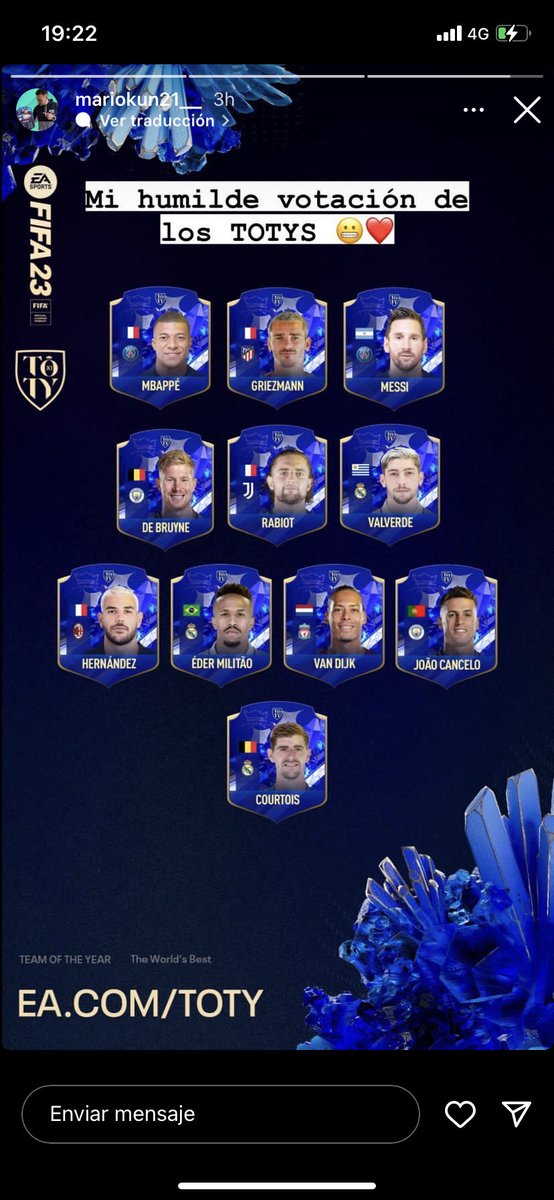 FutbolSelecto's tweet photo. No se porque seguía a este streamer español de fifa. 

¿Cómo vas a poner a Rabiot que le pide permiso a la pierna izquierda para caminar? Mamá.

Unfollow por anti fútbol. https://t.co/kZqtyo12rI
