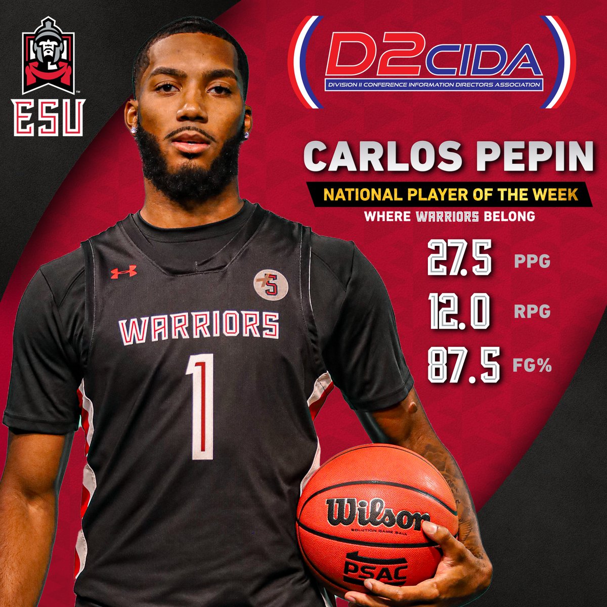 ESU Warriors tweet media