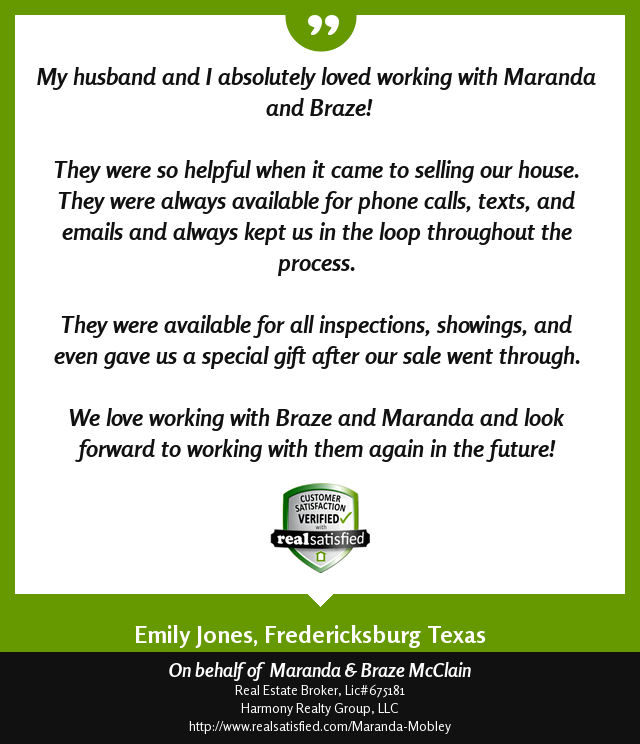MarandaSellsATX's tweet photo. When a client is happy, I'm happy. This made me happy >> https://t.co/HB6lgSTIec via @realsatisfied https://t.co/8bqhvt5IxQ