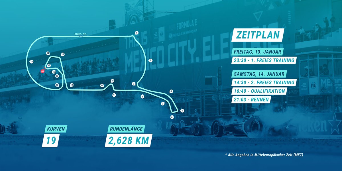 eFORMELde's tweet photo. Start in eine neue Ära der #FormelE: Die XXL-Vorschau auf den #MXCEPrix 2023

https://t.co/bFC4ssDV7k

#ABBFormulaE #FormulaE #MexicoCityEPrix @FIAFormulaE #ranFormelE https://t.co/wP8oPmq9l0