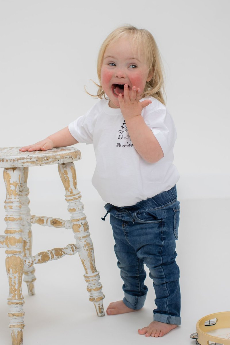 Florence is delighted she has been asked back to do some more modelling for @Primark 👏 @PositiveaboutDS @bonnieandbetty1 @NDSPolicyGroup #proudparents #goflorence #childmodel #teambobe #nodownsaboutit #DownSyndrome