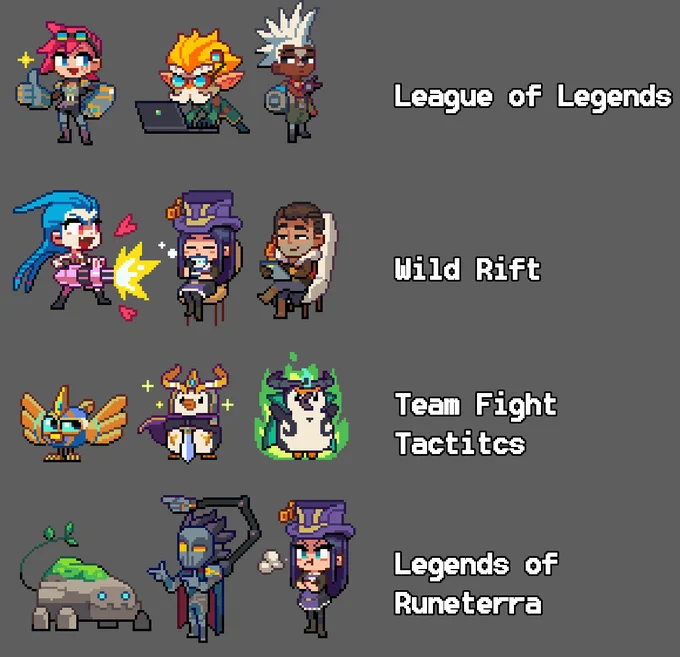 It's #PortfolioDay I'm Iván, 2d Artist from Chile.I do Illustration, Concept art, animation and pixel art.Past clients incliude DeNA, Osmo, and Riot Games.Right now I'm available to work :): songoandaa@  