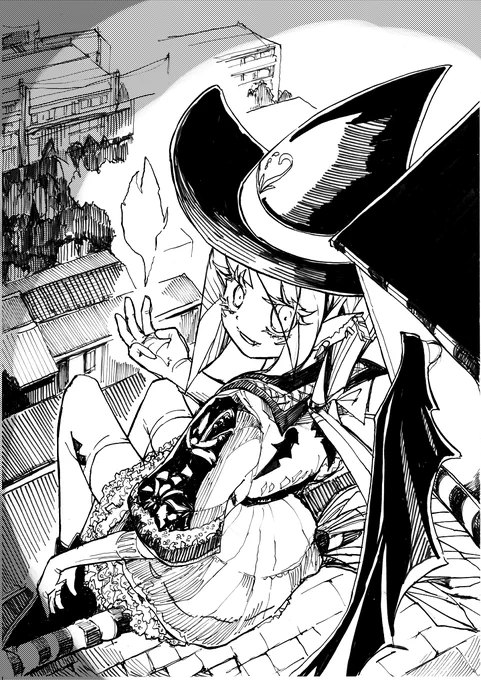 #関西コミティア66 #関西コミティア 

最新刊モノクロイラスト集3「黎明」サンプルです。黎明を購入された方にはポストカードを差し上げます
今回の頒布物はモノクロイラスト集1～3、新作タペストリー、クリアファイル、額入ミニ原画、ポストカードです 