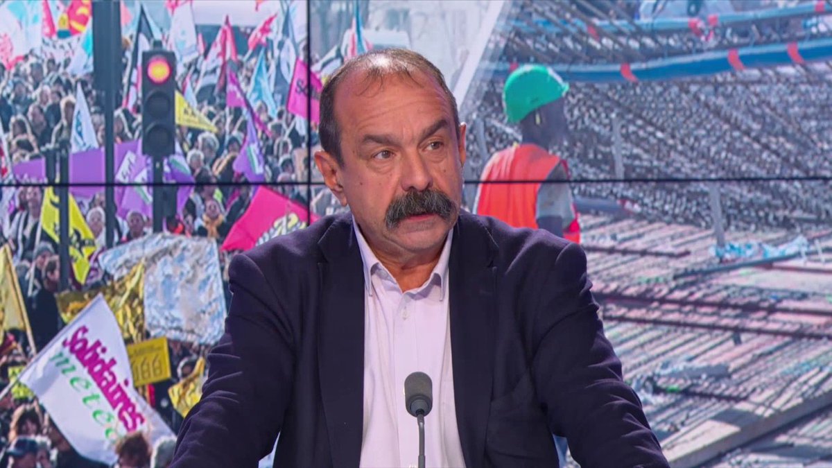 BFMTV's tweet photo. 🔴 EN DIRECT
"Nous n'avons pas les mêmes valeurs": Martinez ne veut pas voir les députés RN dans les manifestations contre la réforme des retraites
https://t.co/afZi04rqTh https://t.co/bazprbSD1K