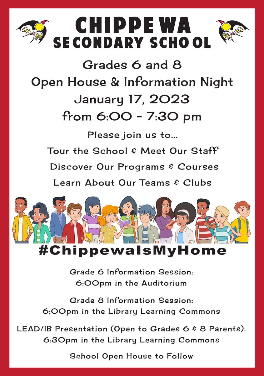 Chippewa Secondary School tweet media