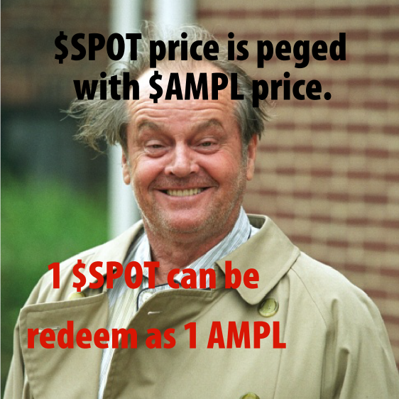RashidatAyobami's tweet photo. #SPOTtheMeme
$SPOT  allows users to trade AMPL without the need for a centralized exchange because $SPOT is built on the Ethereum blockchain. SPOT token is pegged with the price of AMPL token. This can be redeemed on the SPOT minting App. https://t.co/IksFQONN5F