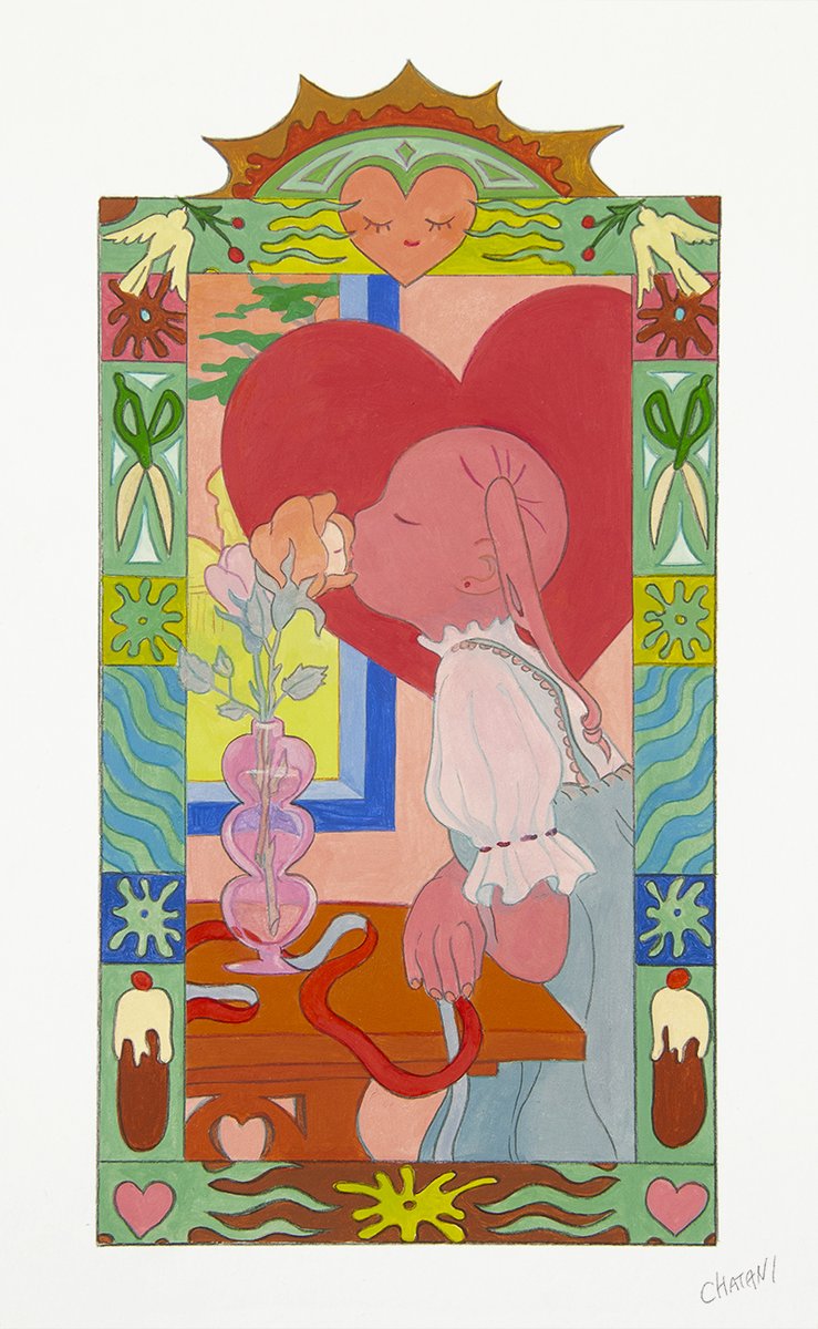 「I paint too  」|Hana Chataniのイラスト