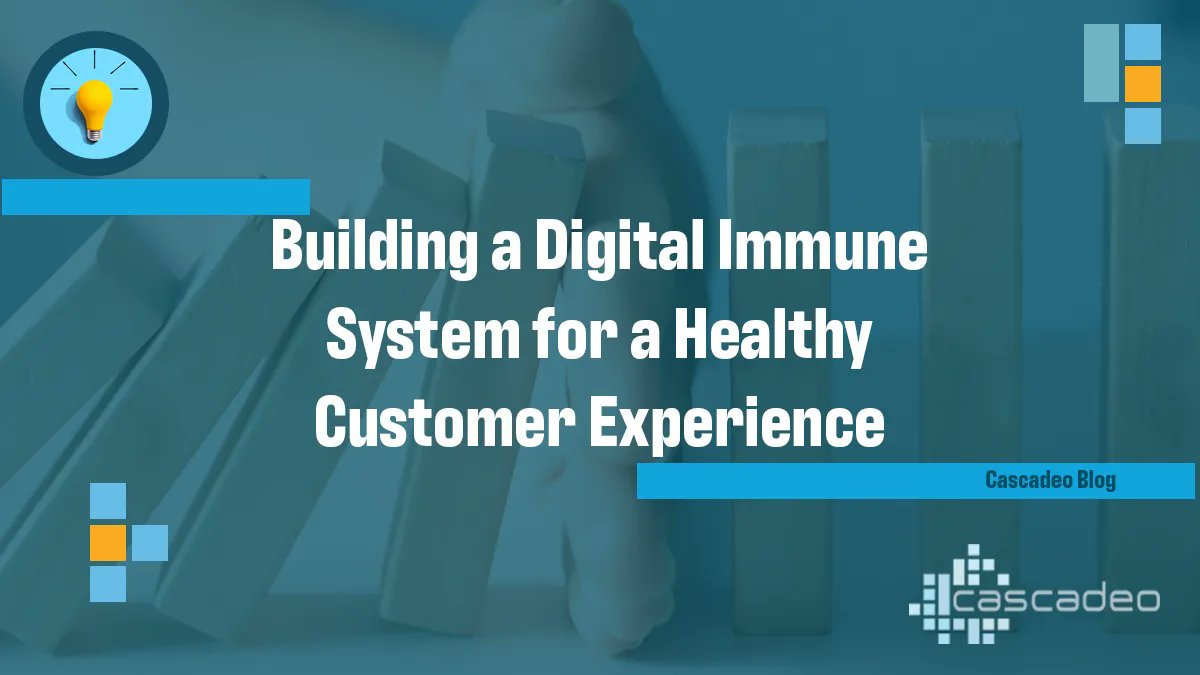 What does an immune system have to do with customer experience? Everything, when it's a digital immune system. Learn about building digital immune systems on the Cascadeo blog. buff.ly/3XfT7LY 

#customerexperience #managedservicesprovider #cloudnative