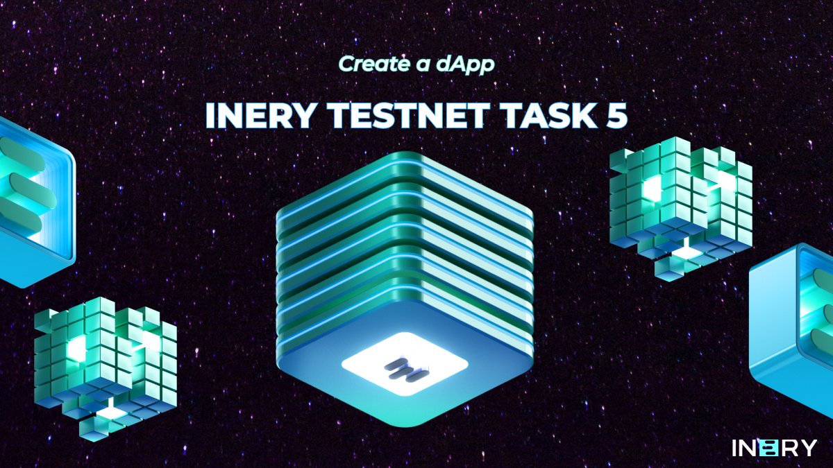 Promothuo's tweet image. انضم إلى testnet #Ineryblockchain!

سوف تكون اقرب اذا اكملت المهمة  رقم 5 بنجاح من أن تصبح جزءًا من مجموعة Inery الأكثر تميزا - فرصة لتصبح ⭐️ مطور نخبه Inery  🔥
#web3  #IneryDBMS  #crypto  #Inery