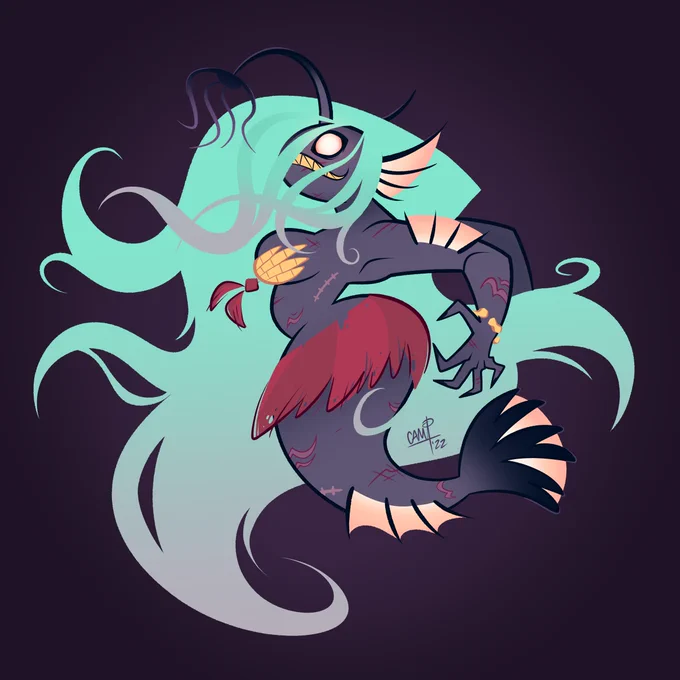 hiya! I do a lot of character designing and illustration, amongst other stuff #PortfolioDay you can find more of it  
