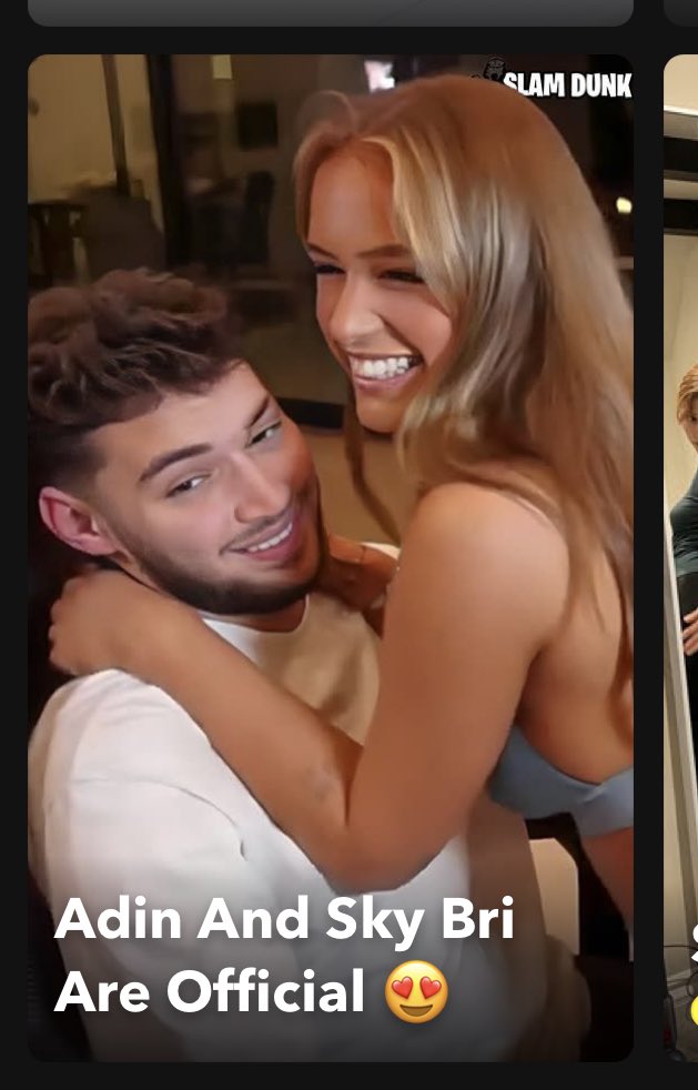 jimbothelife's tweet image. BREAKING 🚨 

Today on SnapChat news we find that Adin Ross and Sky Bri are offcial 🥰 BUT Aidin and Jenna Ortega have also gone public😳 things could get spicy

Cant wait for next week📰