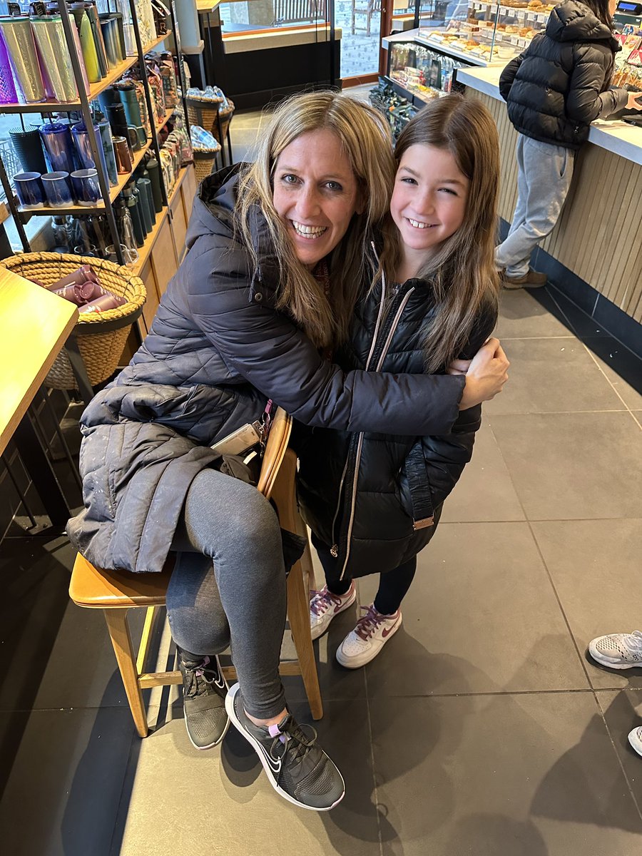 fro_mrs's tweet photo. When your student solves the NYT crossword puzzle clue on the Southern Region…we celebrate with coffee @ Starbucks! @HarrisonHawks90 https://t.co/XJGMo2TKfc