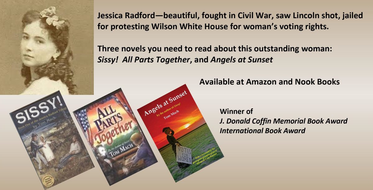 @BestDirectHER 
I thinks these three historical novels would make a great TV series. Contact tom(dot)mach(at)yahoo(dot)com if interested in pursuing this.