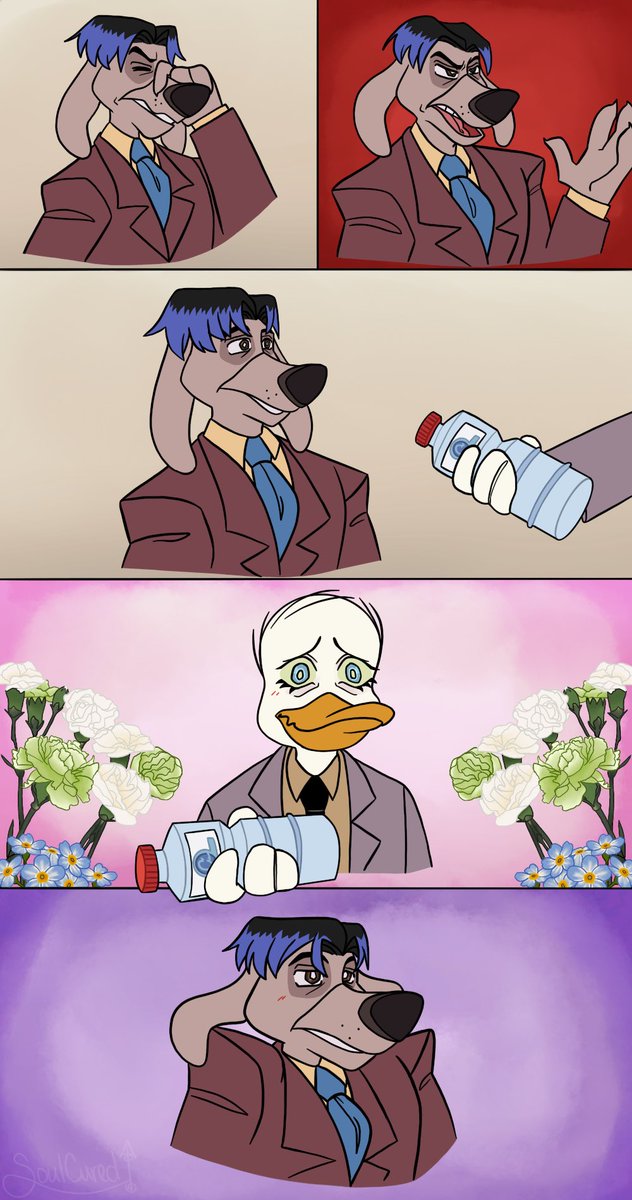 SoulCured's tweet image. Please accept my meager liquiroot offering 🪴💖💧 #darkwingduck #bushroot #liquidator #liquiroot