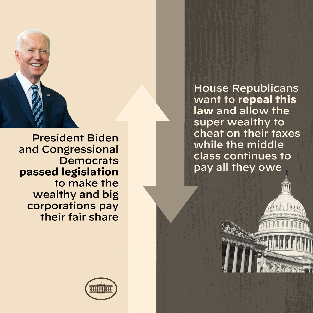 221 House Republicans voted last night to help super-wealthy people and big corporations cheat on their taxes.