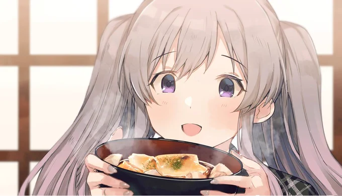 霧子とお雑煮食べた… 