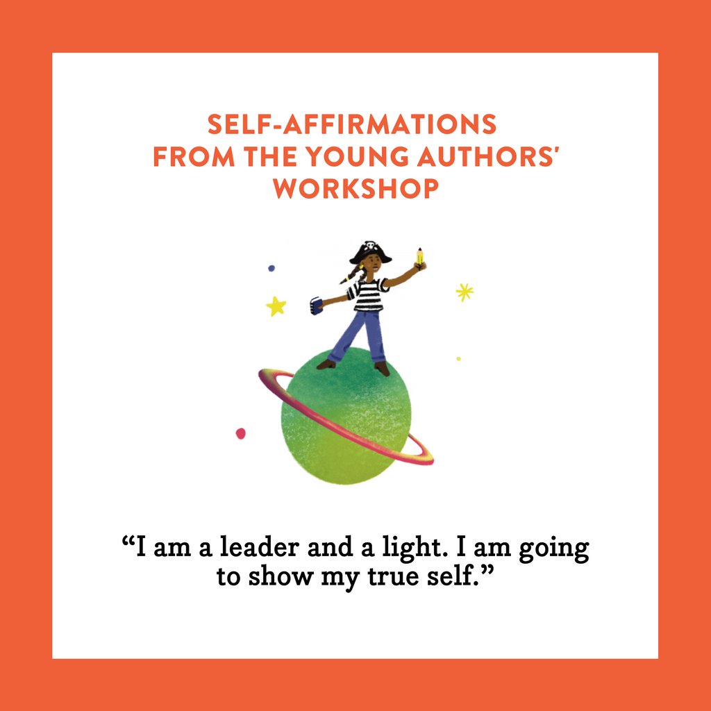 6 Valencia Students From Our 22 Young Authors Workshop Yaw A Summer Writing Camp Open To Rising 9th 12th Graders Wrote Self Affirmations And Celebrated Themselves Check Out Some Recent Statements From