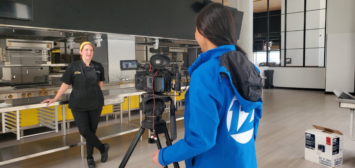LilyWuKansas's tweet photo. Coming up on @KWCH12 at 6pm, get a closer look at the new @wsutech culinary school in downtown Wichita.
#WorkWithWu #BuildingYou #12News #NICHE #WSUTech https://t.co/iDvF7Pj563