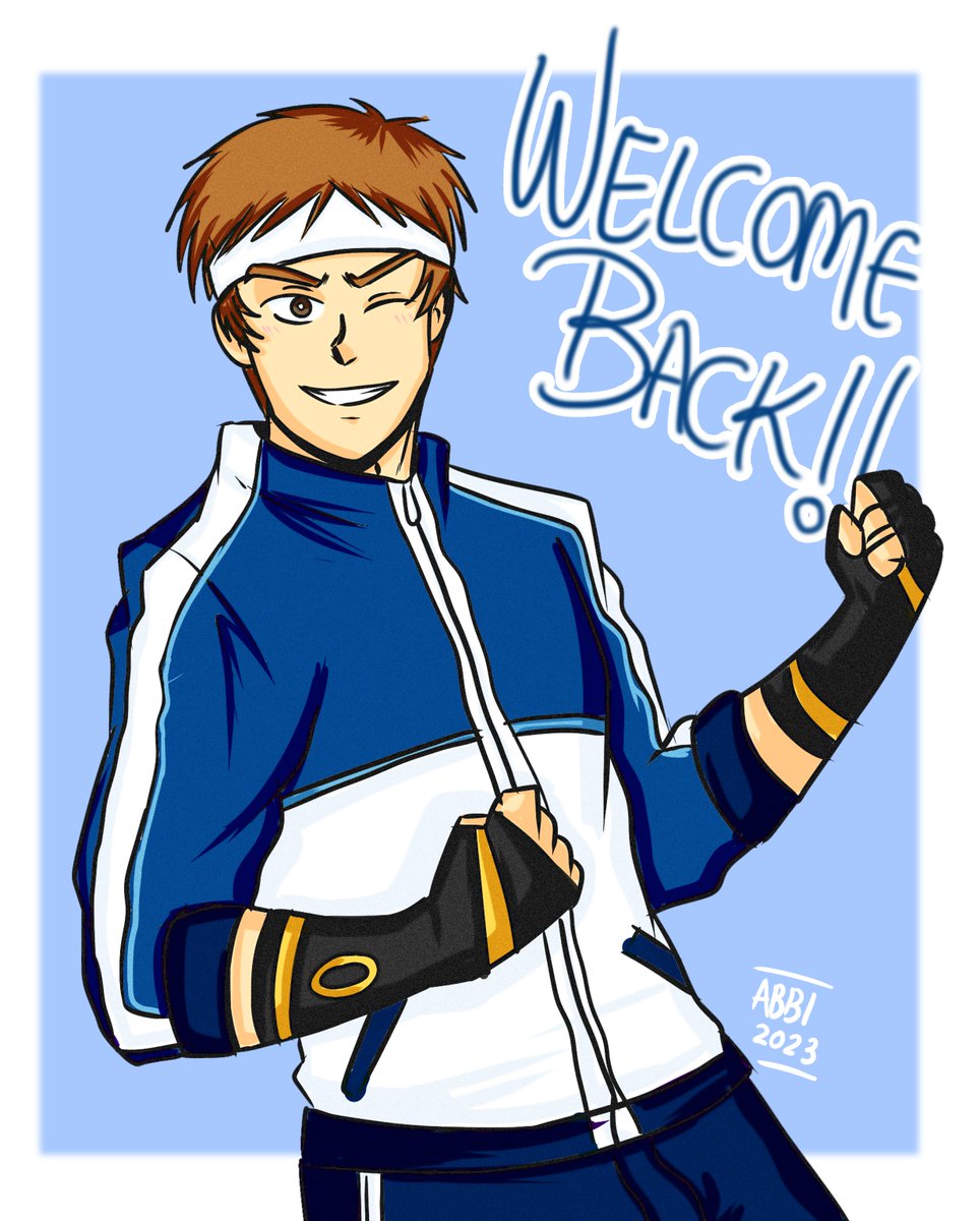 OyabunArt's tweet image. あなたが戻ってきてうれしい、歓迎！ もう時間を取らないでください、私はあなたを逃しました！💙💙

#矢吹真吾 #ShingoYabuki #ShingoKOF #KOFXV #KOF #FANART