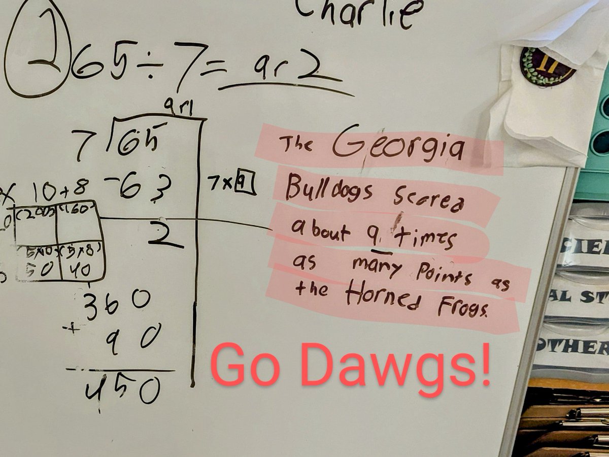 mrsplunkert's tweet photo. A little Math with the 360 boards today ❤️🖤🎉 #GoDawgs #360math @UGAAthletics @GeorgiaFootball @FordEScobb @CobbMathDept @DanielleLanigan @debbie_broadnax @MeghanAPFord @KappelShay https://t.co/f9LE6C0MTO