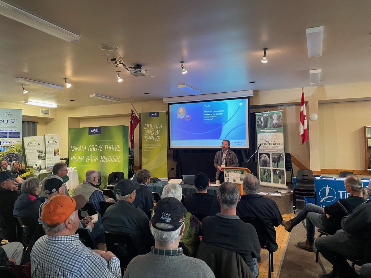 Nathan Klages (@klagburger) on Twitter photo Thanks to <a href="/GBFarmersWeek/">GB Farmers Week</a> for a great Crops day and the opportunity to speak about biologicals with the capacity crowd! Felt good to be ‘back home’ connecting with people! Thanks to <a href="/GBFarmersWeek/">GB Farmers Week</a> for a great Crops day and the opportunity to speak about biologicals with the capacity crowd! Felt good to be ‘back home’ connecting with people!