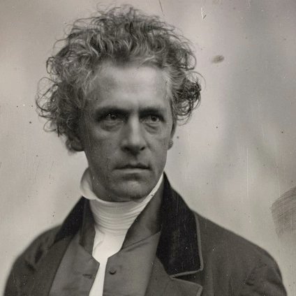 darwiniantheory's tweet photo. I Restored and coloured Daguerreotype Portrait of a man named Rollin Heber Neal, made between 1843 and 1862.
I just couldn't resist doing this one.. that hair!
#rollinheber #daguerreotype #photography #louisdaguerre #oldphoto #photorestoration #photoshop #technologyconnections https://t.co/aVvXo4wd58