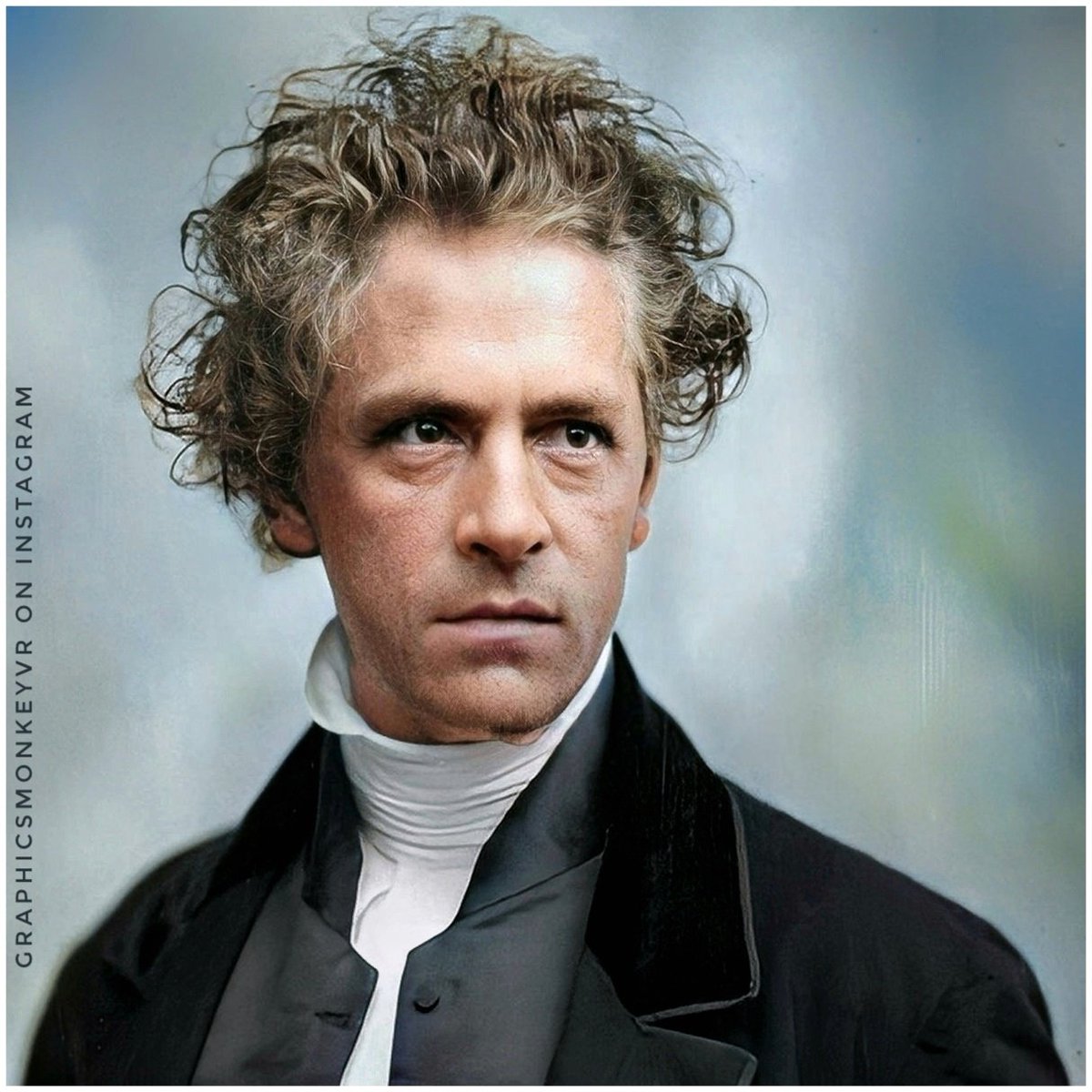 darwiniantheory's tweet photo. I Restored and coloured Daguerreotype Portrait of a man named Rollin Heber Neal, made between 1843 and 1862.
I just couldn't resist doing this one.. that hair!
#rollinheber #daguerreotype #photography #louisdaguerre #oldphoto #photorestoration #photoshop #technologyconnections https://t.co/aVvXo4wd58