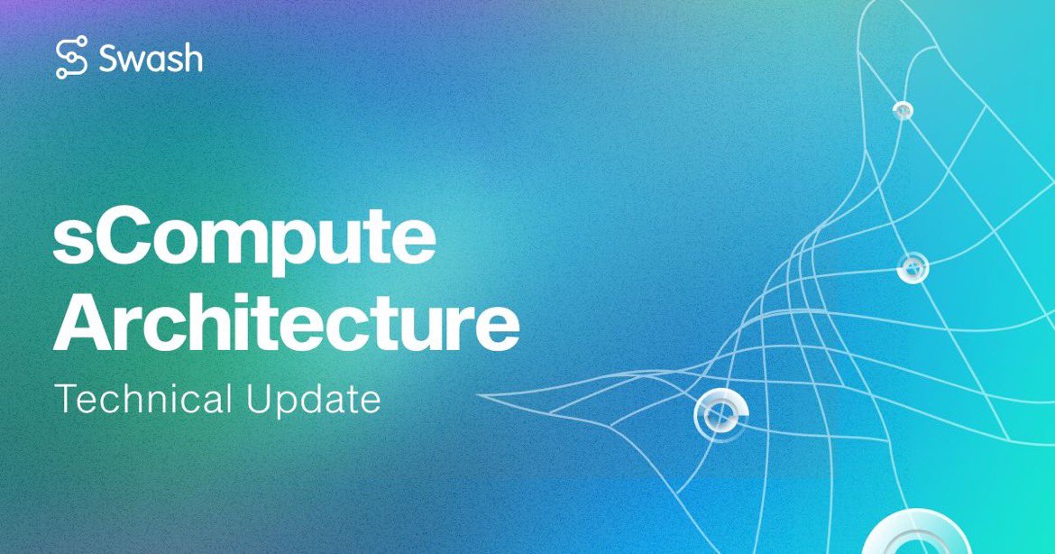 SwashMagazine's tweet photo. With #sCompute, #Swash provides a way for #DataScientists to perform computations on the data without needing to purchase it. The #data itself remains #private and is not sold or moved. 
$SWASH #Web3 #DeFi #swashbucklers #AdTech https://t.co/ZvvS5wjWjk