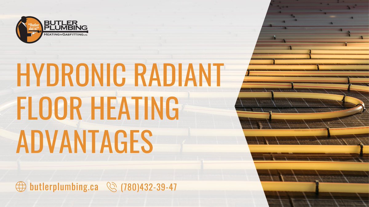 Butler_Plumbing's tweet photo. Ever heard of a hydronic heating system? It's actually one of the most efficient ways to heat your home. Cold floors can be a thing of the past once you install it! 

📲 780-432-3947
✉️info@butlerplumbing.ca

#plumbing #renovation #heat #heatedfloor #hydronic #hydronicheating https://t.co/uSoUt2TEPL