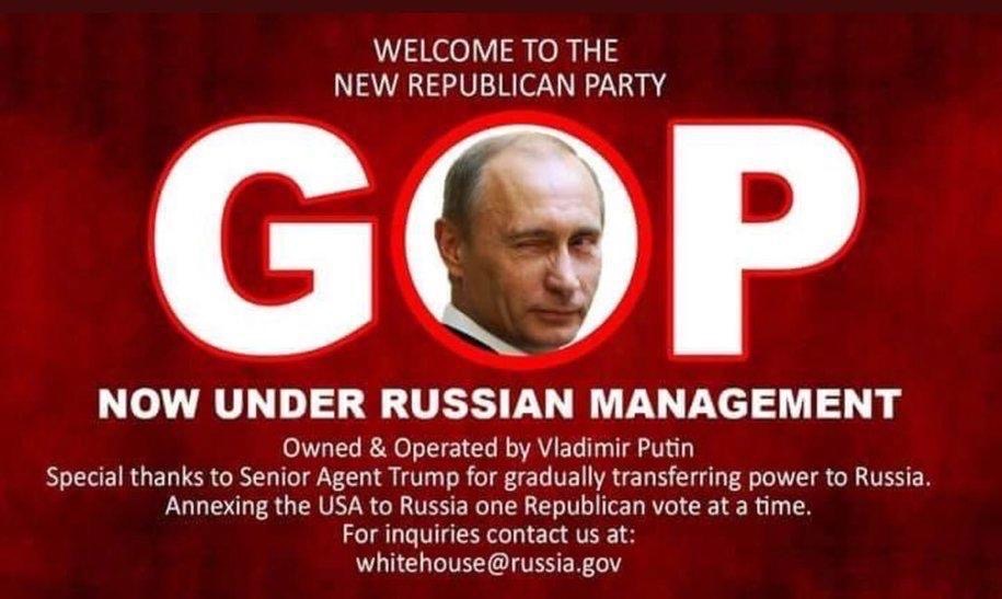 @igornovikov @UROCKlive1 The answer is easy when you #FollowTheMoney
We don't call them 
#PutinsPuppets for nothing 
#TraitorTrump 
#MoscowMitch
#LeningradLindsey
#RussianRon
#RedRand
& so many others