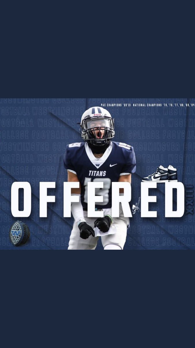 LandinZander's tweet photo. After a Nice talk with @CoachBlake41 I have been given my third official offer From @WCtitansFB https://t.co/iNiwsmiLLY