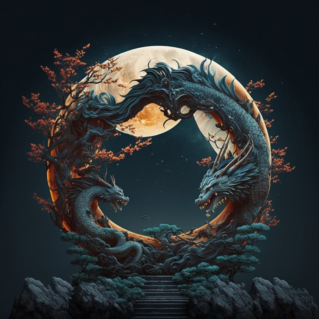AI Generative Artwork 1024 x 1024 px.
