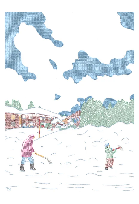 1月20〜25日、原宿表参道のHBギャラリーで個展です。また1年くらいかけて描きましたので、ぜひお越しください。 