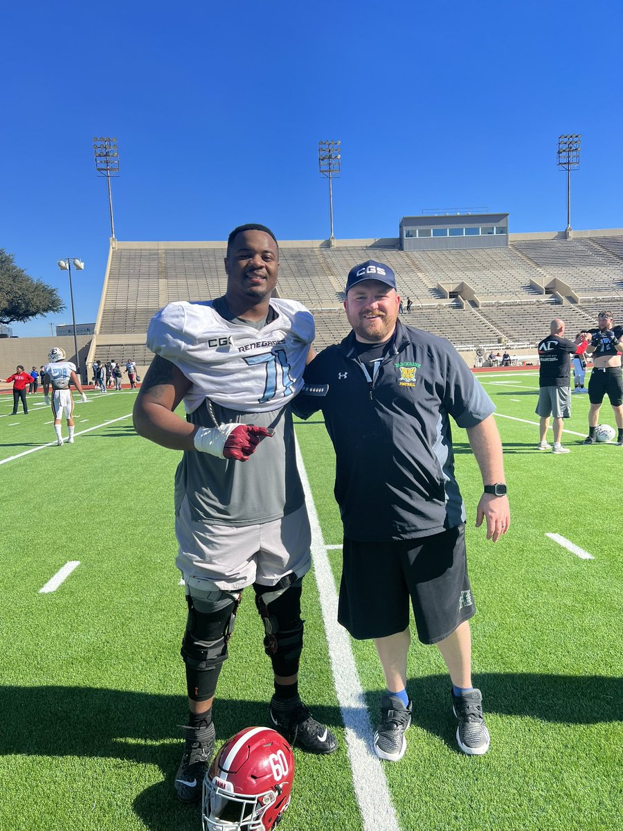 Mike Rittelmann (@mrittcgs) on Twitter photo Great to have <a href="/KendallRandolp1/">Kendall Randolph♨️</a> OL from <a href="/AlabamaFTBL/">Alabama Football</a> here at the <a href="/CGSAllStar/">The College Gridiron Showcase</a>
✅ Has made starts at TE and OG
#CGS2023 Great to have <a href="/KendallRandolp1/">Kendall Randolph♨️</a> OL from <a href="/AlabamaFTBL/">Alabama Football</a> here at the <a href="/CGSAllStar/">The College Gridiron Showcase</a>
✅ Has made starts at TE and OG
#CGS2023