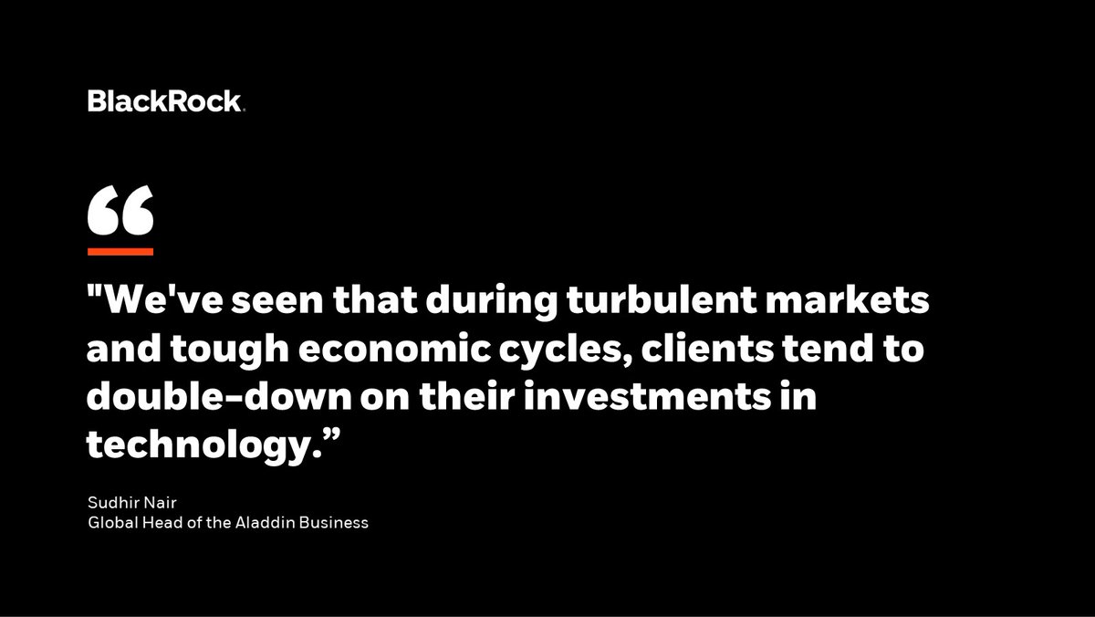 BlackRockFact's tweet photo. This week, @BusinessInsider took a closer look at @BlackRock's Aladdin business in a recent story, which despite recent economic downturn, has remained a notable area of growth for BlackRock. 
 
Read more here: https://t.co/JBq7c4oYjJ https://t.co/eHsL3Y2Vag