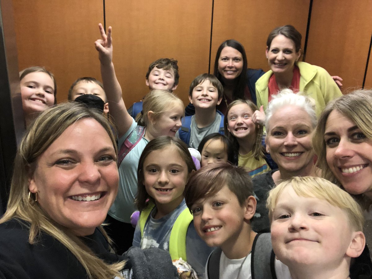 MrsTodd_3rd's tweet photo. Movie and Pizza Party for our auction winners today! 🍕🎥🍿 Plus a fun trip down the elevator to make everyone smile! #mccluremarshals @McClureMarshals https://t.co/cjxSKvCU7M