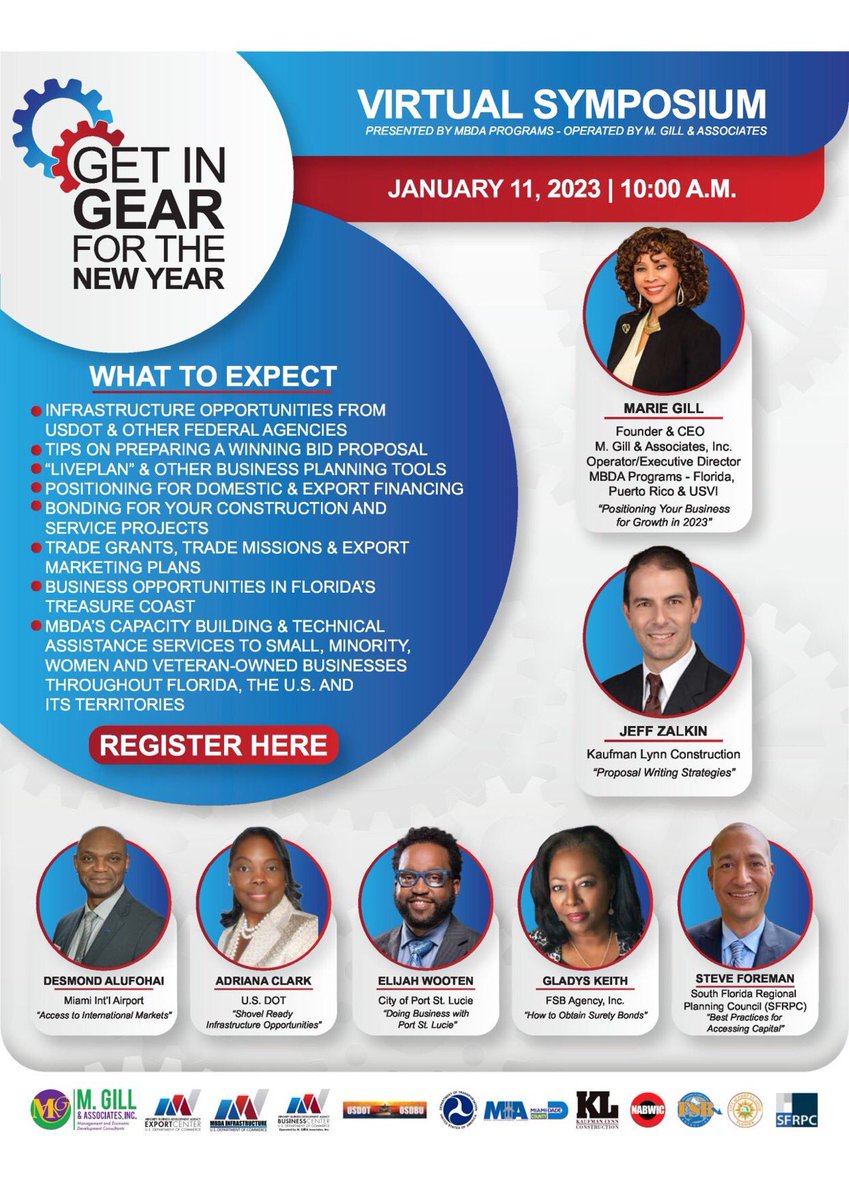 EVENT ALERT 🚨 Get in Gear for the New Year  - Wednesday -  January 11th at 10:00 am, lnkd.in/gMQZRSgV
#nabwic #blackwomeninconstruction 
  #businessdevelopment 
#smallbusinesses #businessowners #founders #nonprofits #entrepreneurs #sbe #dbe #mbe #wbe #lbe #mwbe #wosb