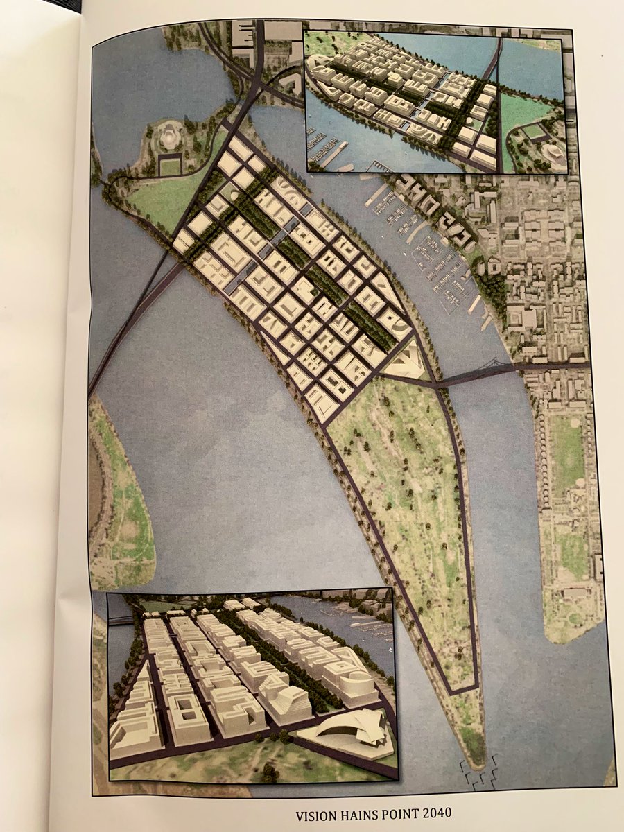 LoveLoriM's tweet photo. I found @mhoek’s Master of Urban Planning paper in the unpacking today. A 2040 vision for Hains Point https://t.co/V3vaIJv4F6