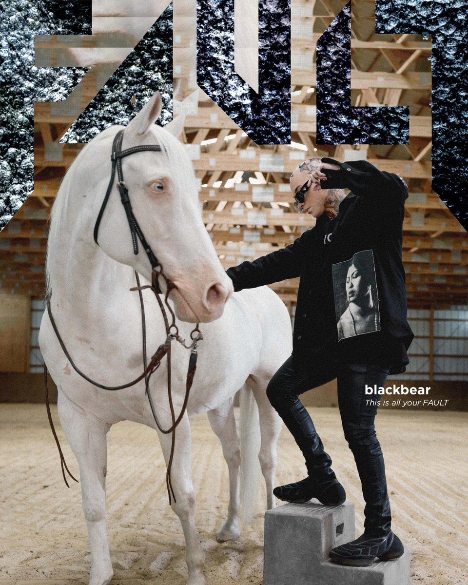 iamblackbear's tweet image. bear for @FAULTMagazine