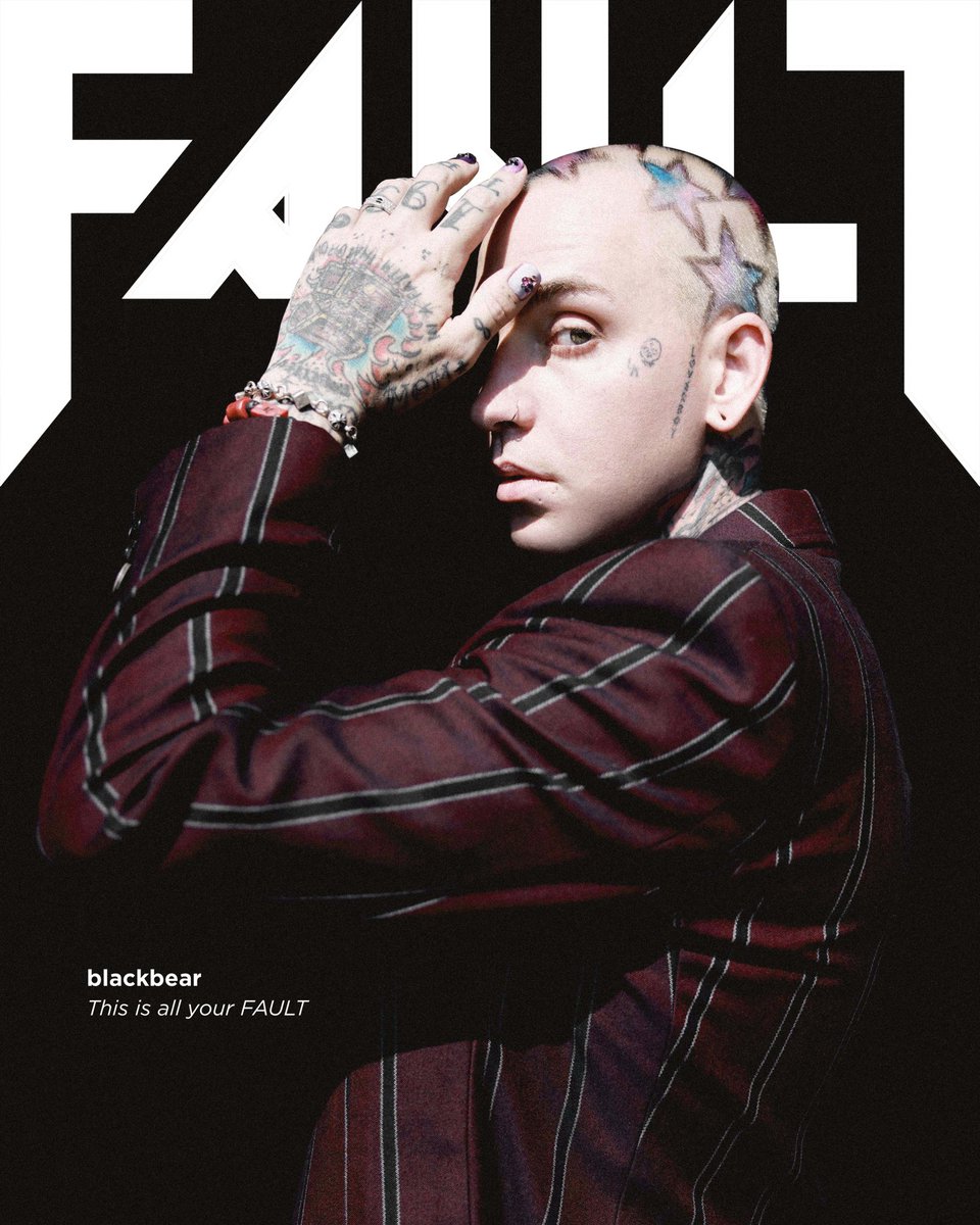 iamblackbear's tweet image. bear for @FAULTMagazine