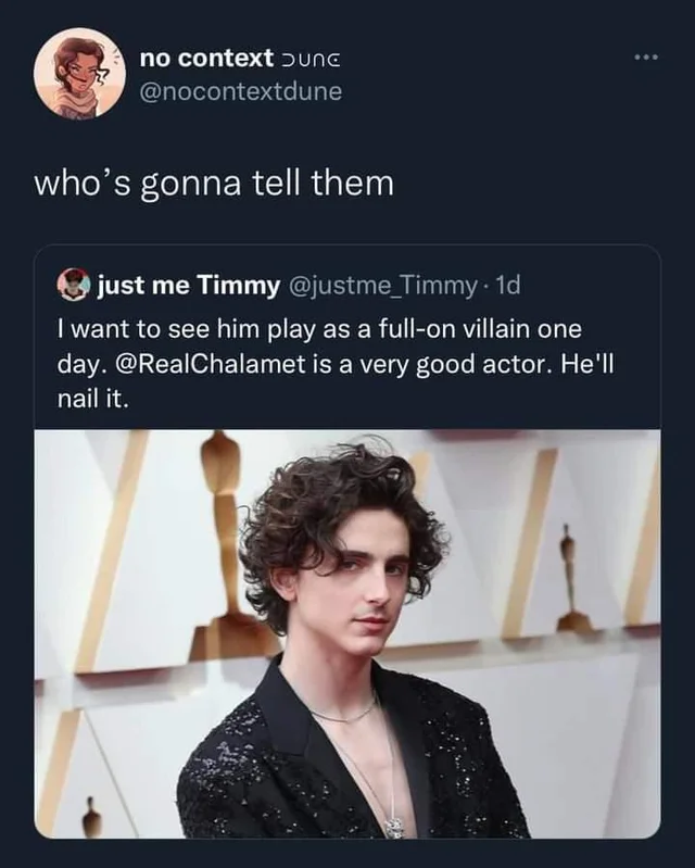 Dank Dune Memes (@dankdunememes) on Twitter photo 