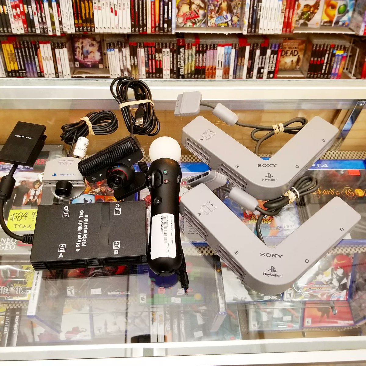 Game_Realms's tweet photo. We got #Playstation #PS1 #PS2 #PS3 #PS4 #accessoriesin stock at Game Realms store in Burbank California!
We ship in USA
#Multitap #Controller #PlaystationMove #PlaystationCamera #PSVR #VR #VirtualReality #PlaystationEye #Vintage https://t.co/jnNJJpvinp