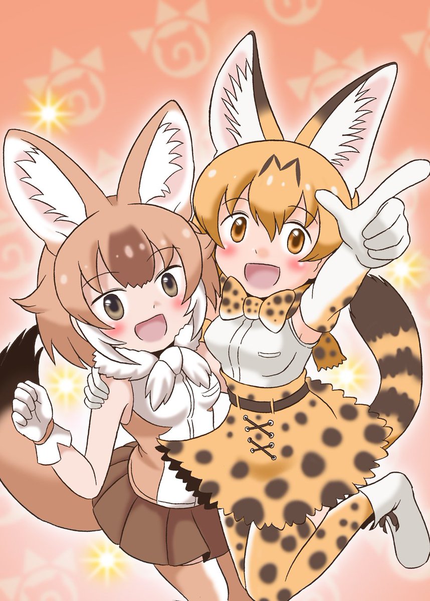 「#けもフレ絵を貼る見た人もやる 」|ばるぱんさーのイラスト