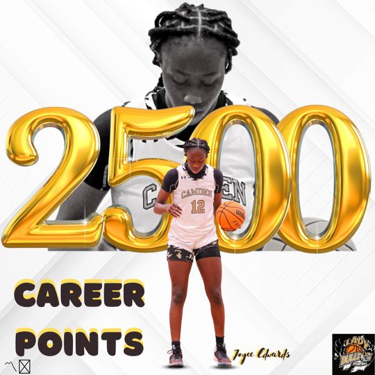 Camden Girls BB (@camdengbb) on Twitter photo Congratulations to Joyce Edwards for just scoring her 2500th career point! <a href="/JoyceEdwards24/">Joyce Edwards</a> Congratulations to Joyce Edwards for just scoring her 2500th career point! <a href="/JoyceEdwards24/">Joyce Edwards</a>