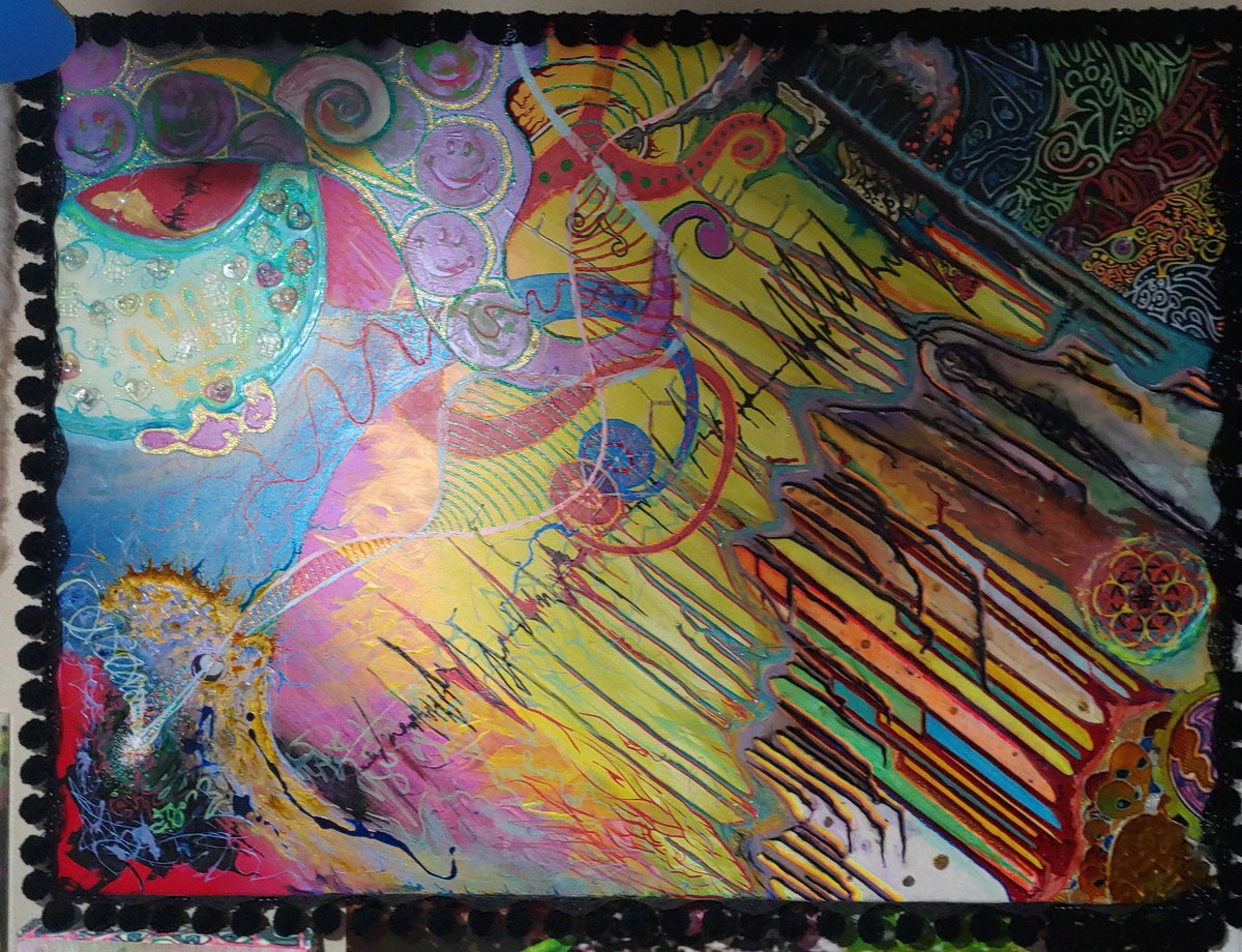 dannyright3's tweet image. This is a 3 ft by 4 ft hand-painted canvas. Whoever purchases the NFT from this painting I will send the IRL painting. I would really appreciate your support. I&apos;m trying to raise money to get a computer so I could get back to creating some digital art.
opensea.io/assets/matic/0…