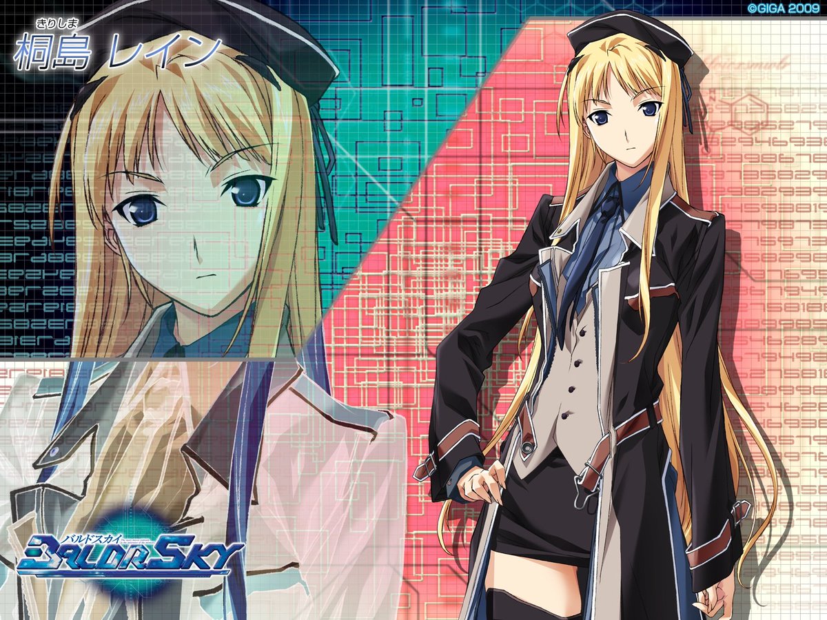 Next Mecha Girl of the day is Rain Kirishima from the Baldr Sky