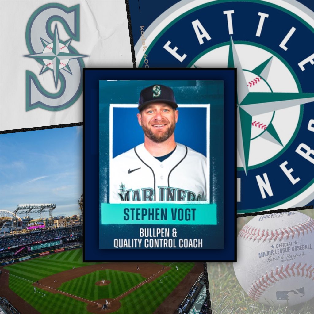 Join us in congratulating Stephen Vogt (‘07) on being named the Bullpen &amp; Quality Control Coach for the Seattle Mariners! Read more on APUCougars.com!