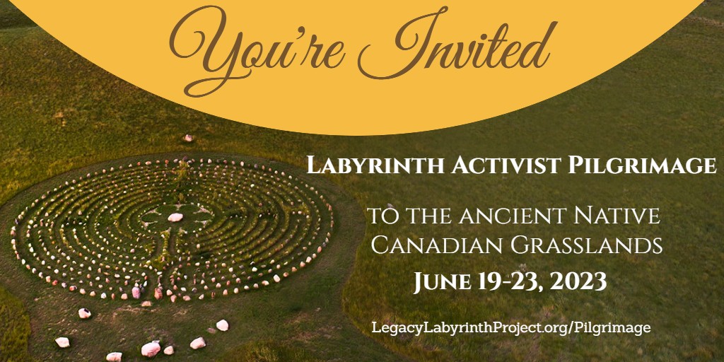 LegacyLabyrinth's tweet image. Join us on a life-changing pilgrimage to Saskatchewan, Canada during summer solstice. 
legacylabyrinthproject.org/pilgrimage

#Labyrinths #Pilgrimage #Saskatchewan