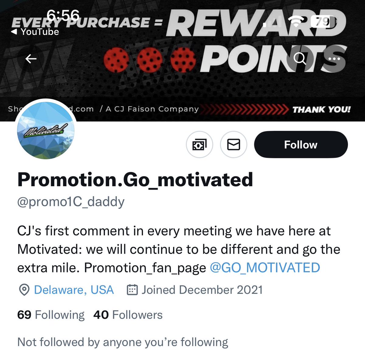Please beware: @promo1c_daddy is not us! Please report and block this scammer!