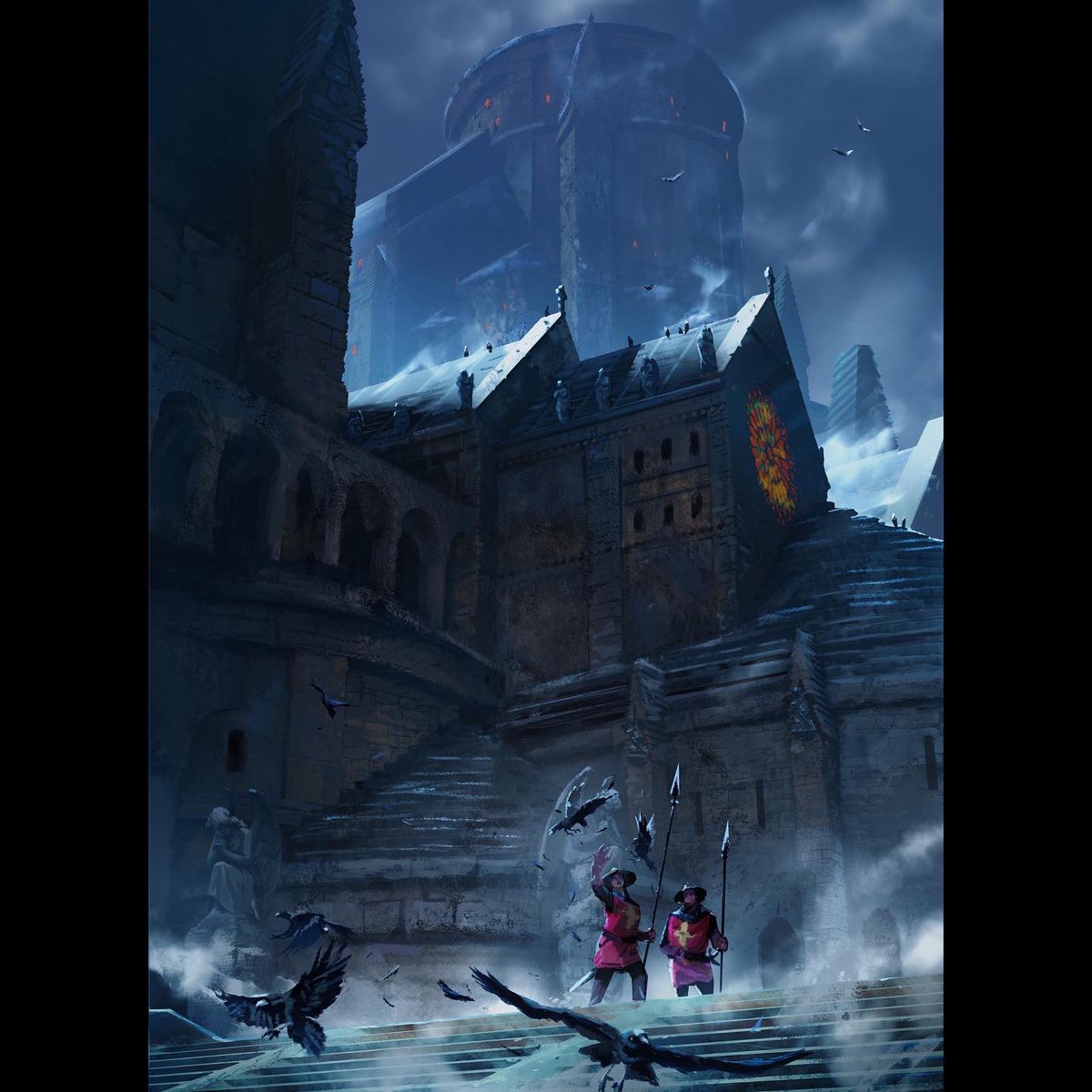 austinjstudio's tweet photo. #PortfolioDay hi y’all! Here is some new pieces I did previous year. Been working on Warhammer animated show, and wrapping up on it:) https://t.co/8pZCma89ef